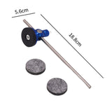 Maxbell Drum Pedal Beater Percussion Instrument Part for Concert Drum Beginners Live Blue