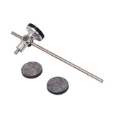 Maxbell Drum Pedal Beater Percussion Instrument Part for Concert Drum Beginners Live Argent