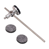 Maxbell Drum Pedal Beater Percussion Instrument Part for Concert Drum Beginners Live Argent