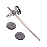 Maxbell Drum Pedal Beater Percussion Instrument Part for Concert Drum Beginners Live Argent