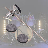 Maxbell Drum Pedal Beater Percussion Instrument Part for Concert Drum Beginners Live Argent