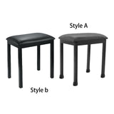 Maxbell Piano Stool with Iron Legs Keyboard Bench for Electronic Piano Pipa Practice Style A