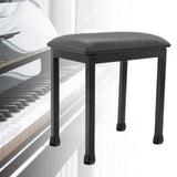Maxbell Piano Stool with Iron Legs Keyboard Bench for Electronic Piano Pipa Practice Style A
