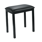 Maxbell Piano Stool with Iron Legs Keyboard Bench for Electronic Piano Pipa Practice Style B