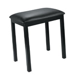 Maxbell Piano Stool with Iron Legs Keyboard Bench for Electronic Piano Pipa Practice Style B