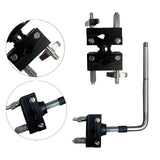 Maxbell Cymbal Extension Mount Clip Percussion Instrument Supplies Sturdy Drum Clamp Bilateral