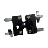 Maxbell Cymbal Extension Mount Clip Percussion Instrument Supplies Sturdy Drum Clamp Bilateral
