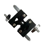 Maxbell Cymbal Extension Mount Clip Percussion Instrument Supplies Sturdy Drum Clamp Bilateral