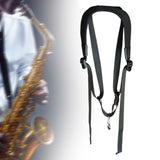 Maxbell Saxophone Shoulder Strap Universal Instrument Strap for Alto Wind Instrument