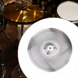 Maxbell Drum Cymbal Sturdy Drum Accessories Low Volume Practice Cymbal for Beginners 14inch