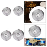 Maxbell Drum Cymbal Sturdy Drum Accessories Low Volume Practice Cymbal for Beginners 14inch