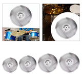 Maxbell Drum Cymbal Sturdy Drum Accessories Low Volume Practice Cymbal for Beginners 14inch