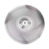 Maxbell Drum Cymbal Sturdy Drum Accessories Low Volume Practice Cymbal for Beginners 14inch