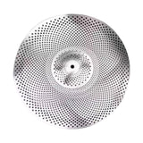 Maxbell Drum Cymbal Sturdy Drum Accessories Low Volume Practice Cymbal for Beginners 14inch
