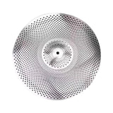 Maxbell Drum Cymbal Sturdy Drum Accessories Low Volume Practice Cymbal for Beginners 14inch