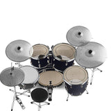 Maxbell Drum Cymbal Sturdy Drum Accessories Low Volume Practice Cymbal for Beginners 14inch