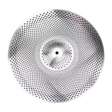 Maxbell Drum Cymbal Sturdy Drum Accessories Low Volume Practice Cymbal for Beginners 16inch