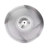 Maxbell Drum Cymbal Sturdy Drum Accessories Low Volume Practice Cymbal for Beginners 16inch