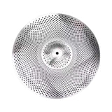 Maxbell Drum Cymbal Sturdy Drum Accessories Low Volume Practice Cymbal for Beginners 16inch