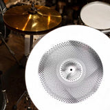 Maxbell Drum Cymbal Sturdy Drum Accessories Low Volume Practice Cymbal for Beginners 16inch