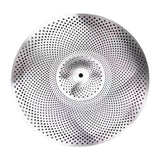 Maxbell Drum Cymbal Sturdy Drum Accessories Low Volume Practice Cymbal for Beginners 18inch