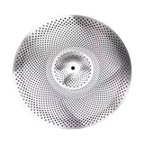 Maxbell Drum Cymbal Sturdy Drum Accessories Low Volume Practice Cymbal for Beginners 18inch