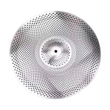 Maxbell Maxbell Drum Cymbal Sturdy Drum Accessories Low Volume Practice Cymbal for Beginners 20inch