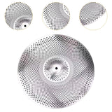Maxbell Maxbell Drum Cymbal Sturdy Drum Accessories Low Volume Practice Cymbal for Beginners 20inch