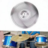 Maxbell Maxbell Drum Cymbal Sturdy Drum Accessories Low Volume Practice Cymbal for Beginners 20inch
