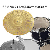 Maxbell Drum Cymbal Replacement Part Practice Cymbal for Drum Drummer Drums Hardware 14inch