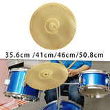 Maxbell Drum Cymbal Replacement Part Practice Cymbal for Drum Drummer Drums Hardware 14inch