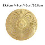 Maxbell Drum Cymbal Replacement Part Practice Cymbal for Drum Drummer Drums Hardware 14inch