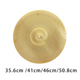 Maxbell Drum Cymbal Replacement Part Practice Cymbal for Drum Drummer Drums Hardware 14inch
