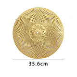 Maxbell Drum Cymbal Replacement Part Practice Cymbal for Drum Drummer Drums Hardware 14inch