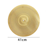 Maxbell Drum Cymbal Replacement Part Practice Cymbal for Drum Drummer Drums Hardware 16inch