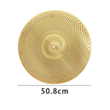 Maxbell Drum Cymbal Replacement Part Practice Cymbal for Drum Drummer Drums Hardware 20inch