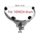 Maxbell Tom Drum Percussion Mount Drum Suspension Bracket for Instrument Accessories 10inch