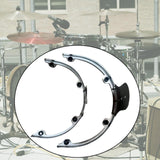 Maxbell Drum Suspensions Bracket Hardware Drum Set Mount for Drum Player Accessories 10 inch