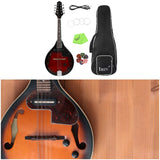 Maxbell Mandolin Musical Instrument 8 String Acoustic Mandolin for Beginner Children Set
