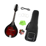 Maxbell Mandolin Musical Instrument 8 String Acoustic Mandolin for Beginner Children Set