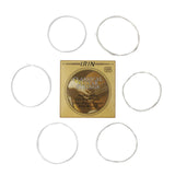 Maxbell 6 Set Guitar Strings Nylon Guitar Strings for Folk Guitar Players Performers