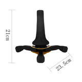 Maxbell Sax Tripod Holder Portable Foldable Flute Stand Musical Instruments Supplies