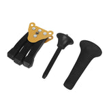Maxbell Sax Tripod Holder Portable Foldable Flute Stand Musical Instruments Supplies