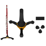Maxbell Sax Tripod Holder Portable Foldable Flute Stand Musical Instruments Supplies
