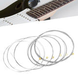 Maxbell 6x Electric Guitar String Set Guitar Parts for Prossionals Beginner Students