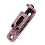 Maxbell 6Pcs Electric Guitar Tremolo Saddles Bridge with Spring Screws Wrench 41.5mm Bronze