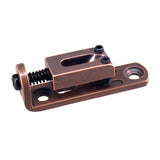 Maxbell 6Pcs Electric Guitar Tremolo Saddles Bridge with Spring Screws Wrench 41.5mm Bronze