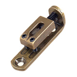 Maxbell 6Pcs Electric Guitar Tremolo Saddles Bridge with Spring Screws Wrench 41.5mm Copper