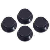 Maxbell 4 Pieces Volume Control Knob Guitar Knobs for Bass Electric Guitar Accessory Black