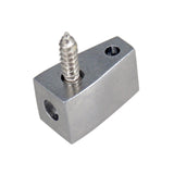 Maxbell 4 Pieces Guitar String Lock Professional for Instrument Electric Guitar Accs Argent